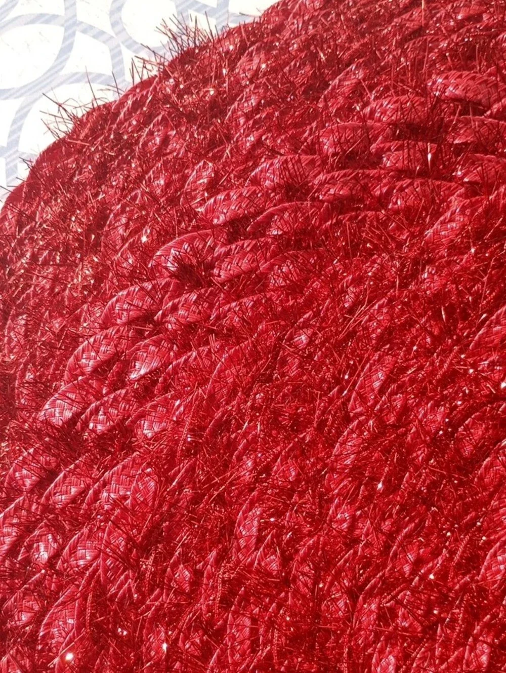 Pier 1 Tinsel Braided Placemats Set Of 5